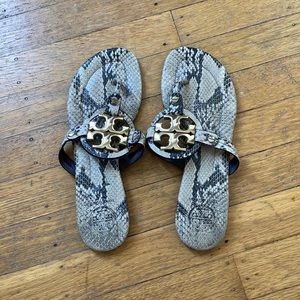 Tory Burch Snakeskin Sandal